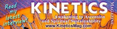 Read my latest interview in Kinetics Magazine